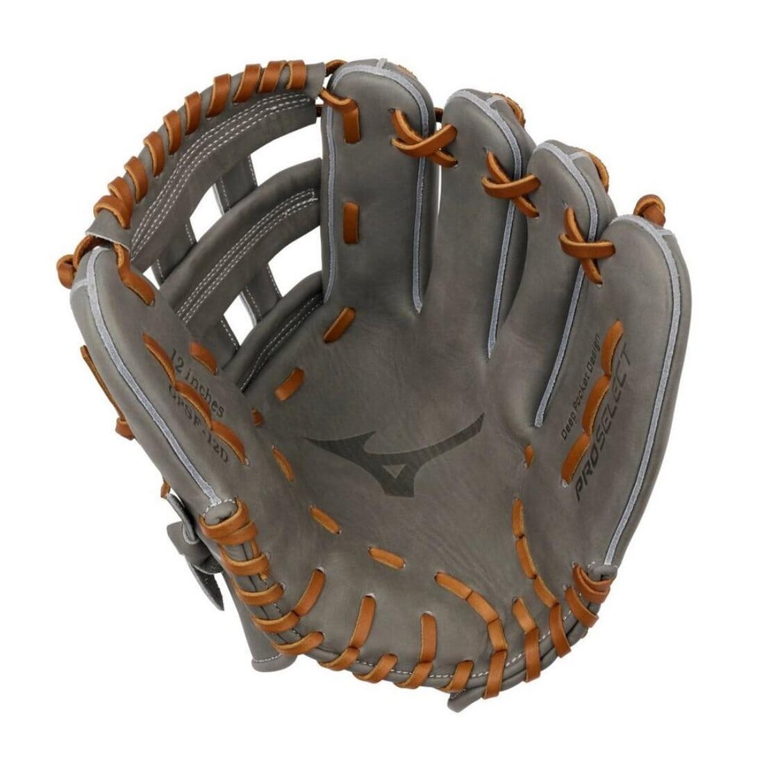 Shop Mizuno Pro Select FP GPSF-12D 12" Premium Fastpitch Infield Glove: 313218.RG91 at Headbanger Sports