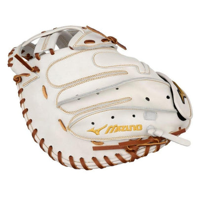 Shop Mizuno Pro Select FP GPSF-20 34.5" Premium Catchers Fastpitch Mitt: 313219.RG00 at Headbanger Sports