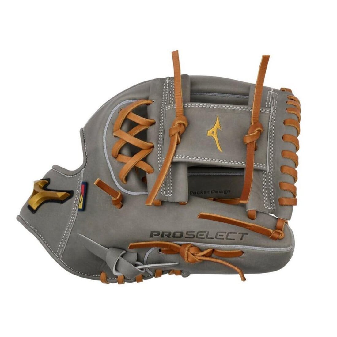 Shop Mizuno Pro Select FP GPSF-50D 11.75" Premium Fastpitch Infield Glove: 313223.RG91 at Headbanger Sports