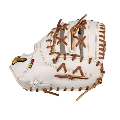 Shop Mizuno Pro Select FP GPSF-23 12.5" Premium  Fastpitch First Base Mitt: 313258.RG00 at Headbanger Sports