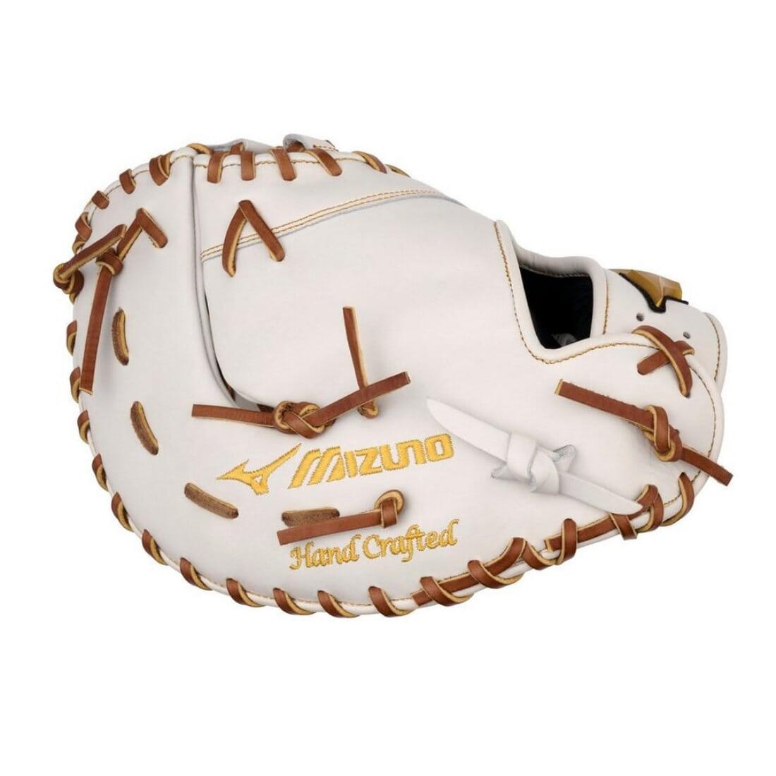 Shop Mizuno Pro Select FP GPSF-23 12.5" Premium  Fastpitch First Base Mitt: 313258.RG00 at Headbanger Sports