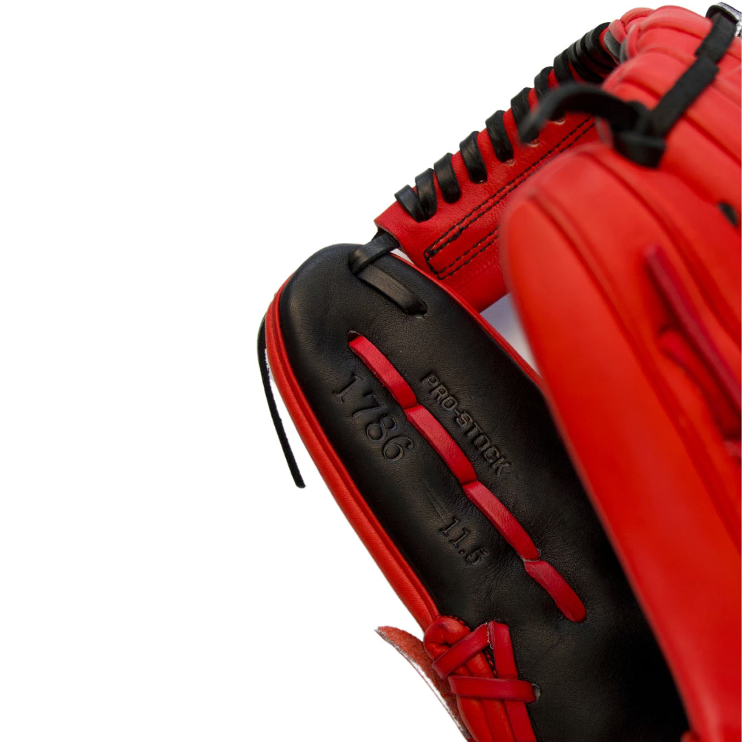 Wilson A2000 1786 Limited Edition "BRED 25" 11.5" Infield Baseball Glove from Headbanger Sports