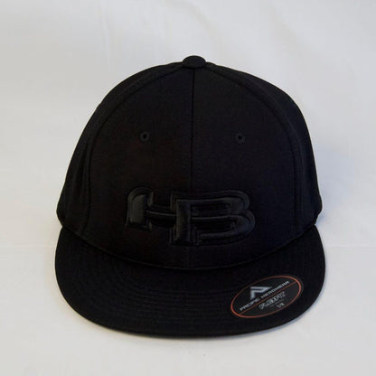 Headbanger Sports Exclusive Pacific ES342 FlexFit Hat: Blackout