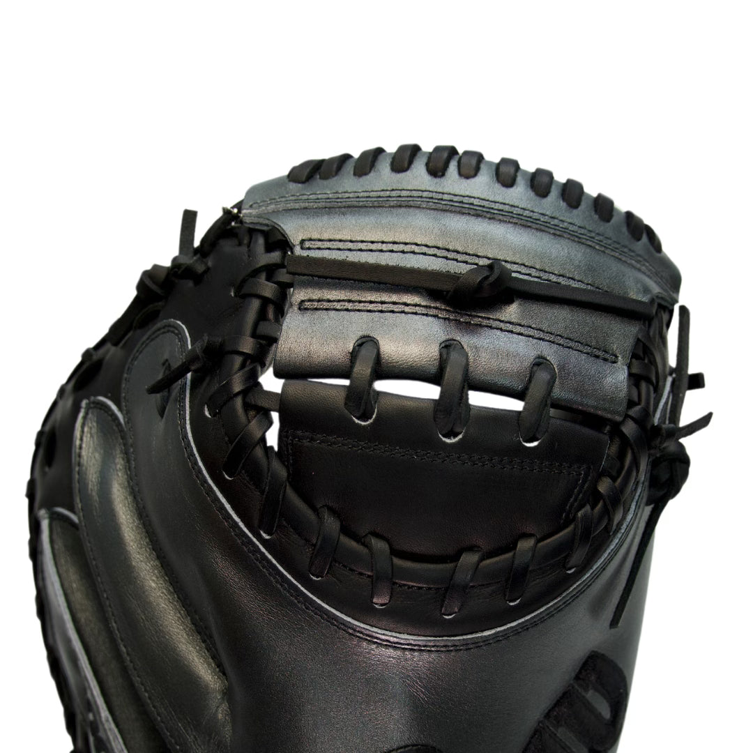 Wilson A2000 CM33 Limited Edition "Dark Matter" 33" Baseball Catcher's Mitt from Headbanger Sports