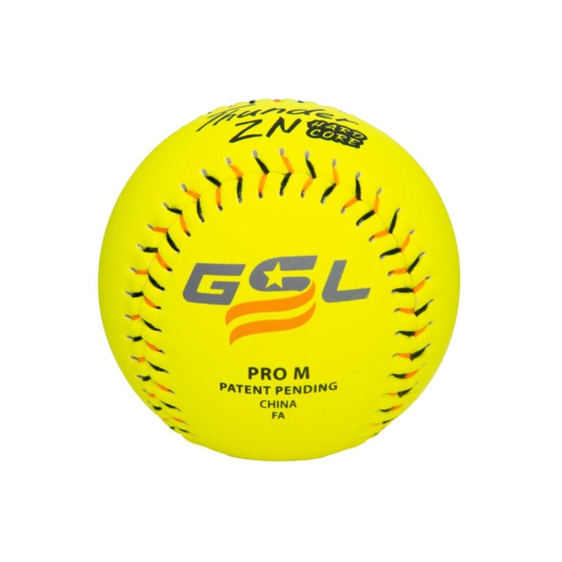 Shop Dudley Thunder ZN Hard Core 12" PRO M GLS Slowpitch Softballs (DOZEN): 4GSLH12 at Headbanger Sports