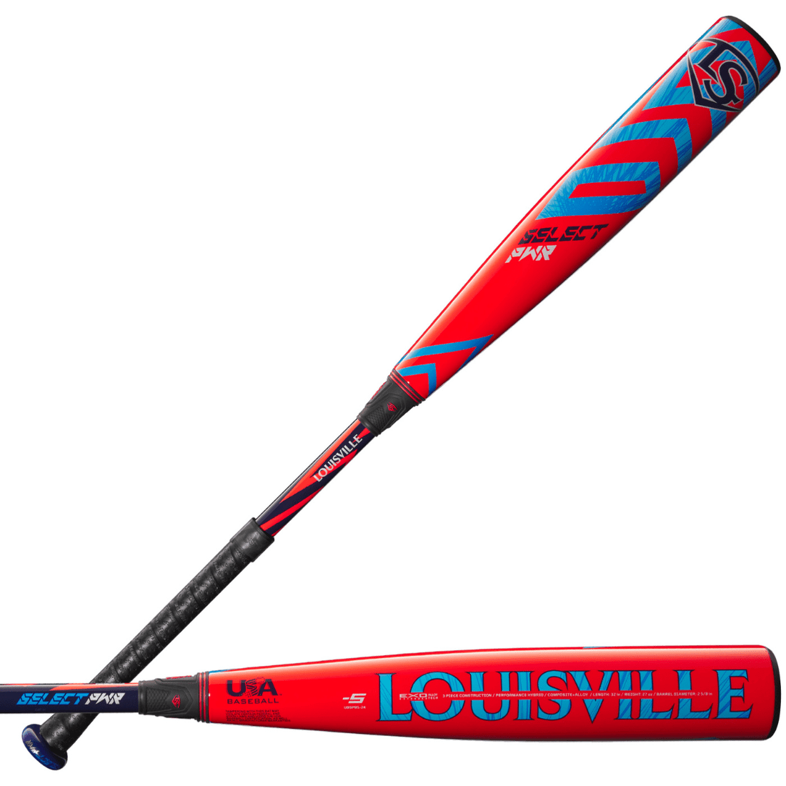 2024 Louisville Slugger Select PWR (-5) USA Baseball Bat: WBL2820010