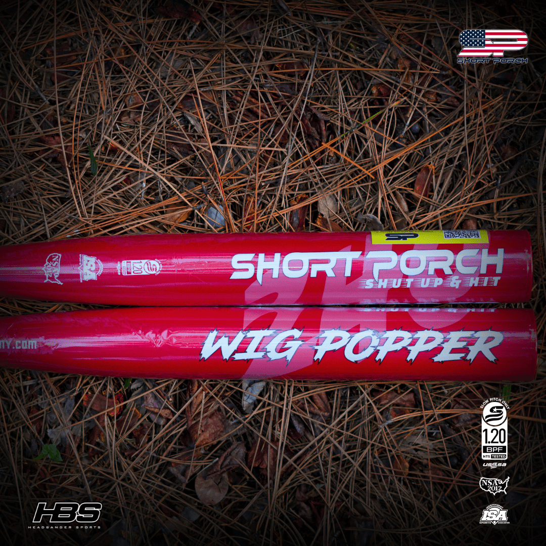 2025 Short Porch Wig Popper 12" End Loaded 1PC USSSA Slowpitch Softball Bat