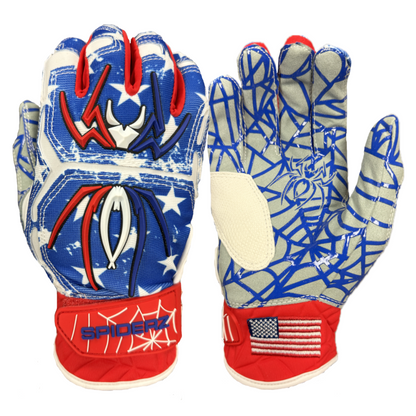 2025 Spiderz Hybrid Batting Gloves