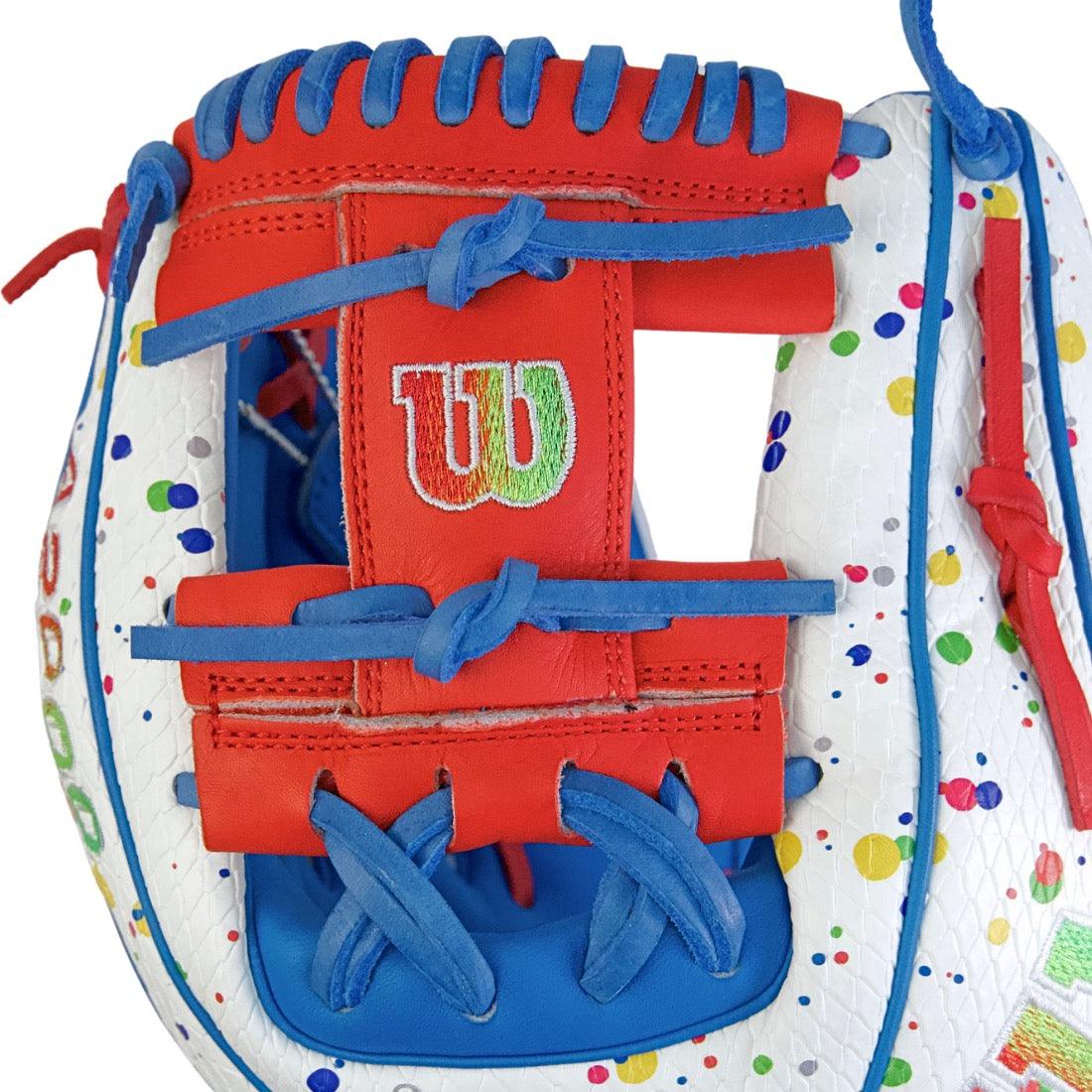 2024 Wilson A2000 1786 "Polka Splatter" 11.5" Infield Baseball Glove: WBW103237115