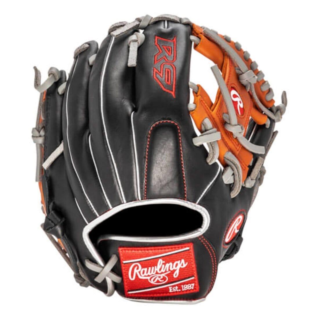 Shop Rawlings R9 Contour Series 11.25" Infield Baseball Glove: R91125U-2BT at Headbanger Sports