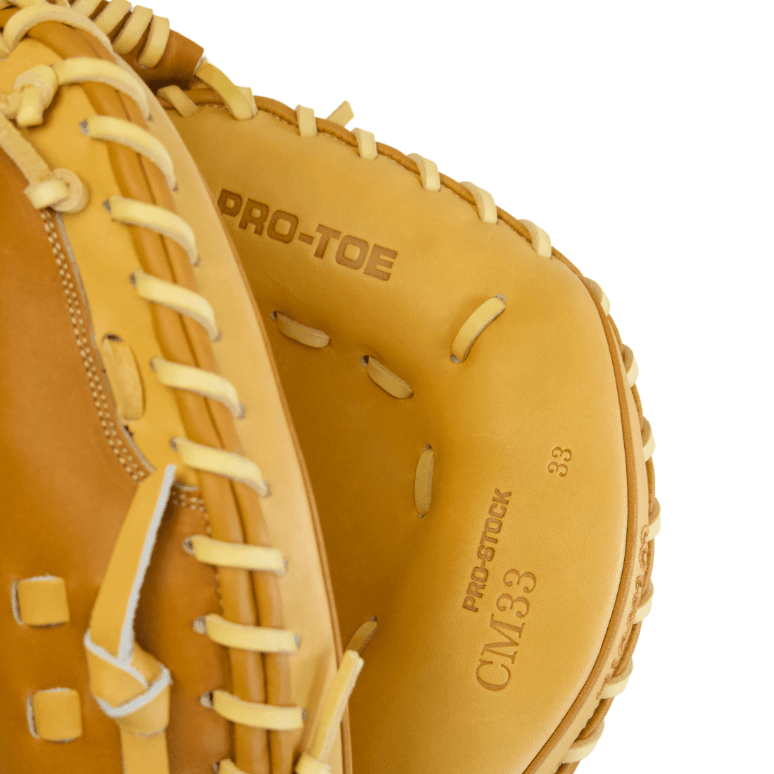 Wilson A2000 CM33 "Golden Era" 33" Baseball Catcher's Mitt: Saddle Tan and Blonde