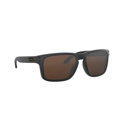 OAKLEY HOLBROOK Sunglasses Matte Black: Prizm Tungsten Polarized