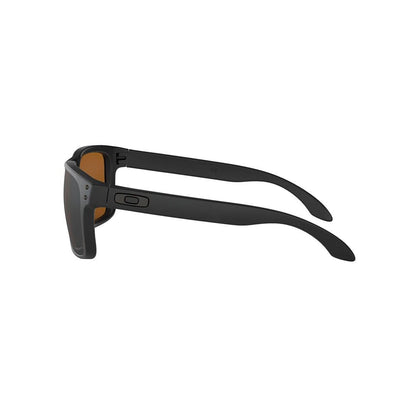 OAKLEY HOLBROOK Sunglasses Matte Black: Prizm Tungsten Polarized