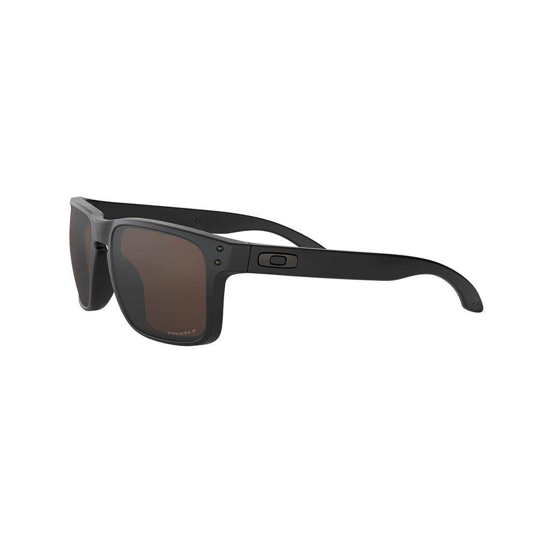 OAKLEY HOLBROOK Sunglasses Matte Black: Prizm Tungsten Polarized