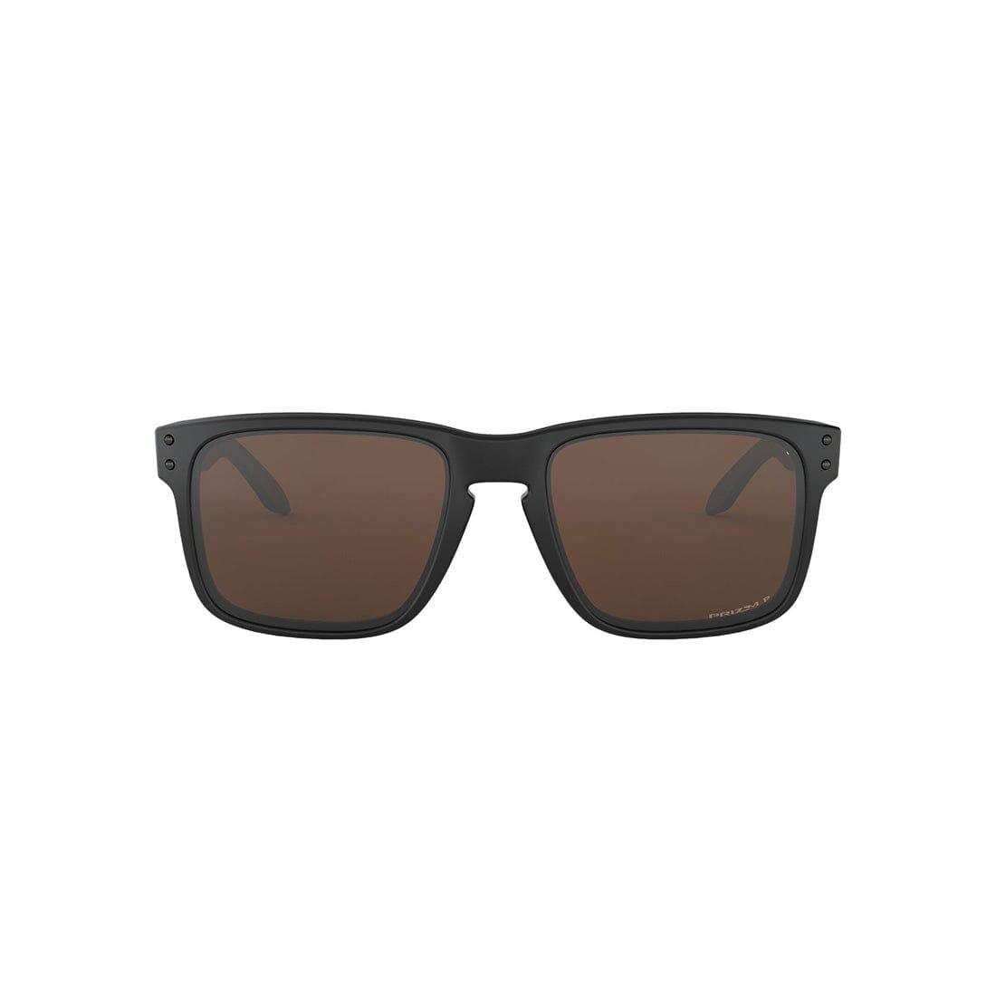 OAKLEY HOLBROOK Sunglasses Matte Black: Prizm Tungsten Polarized