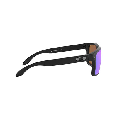 OAKLEY HOLBROOK Sunglasses Matte Black: Prizm Sapphire Polarized