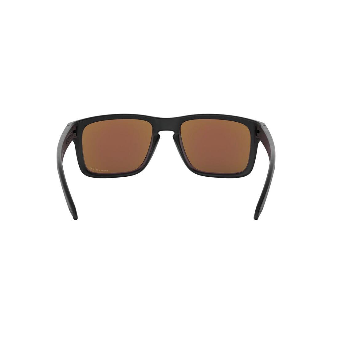 OAKLEY HOLBROOK Sunglasses Matte Black: Prizm Sapphire Polarized