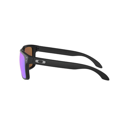 OAKLEY HOLBROOK Sunglasses Matte Black: Prizm Sapphire Polarized