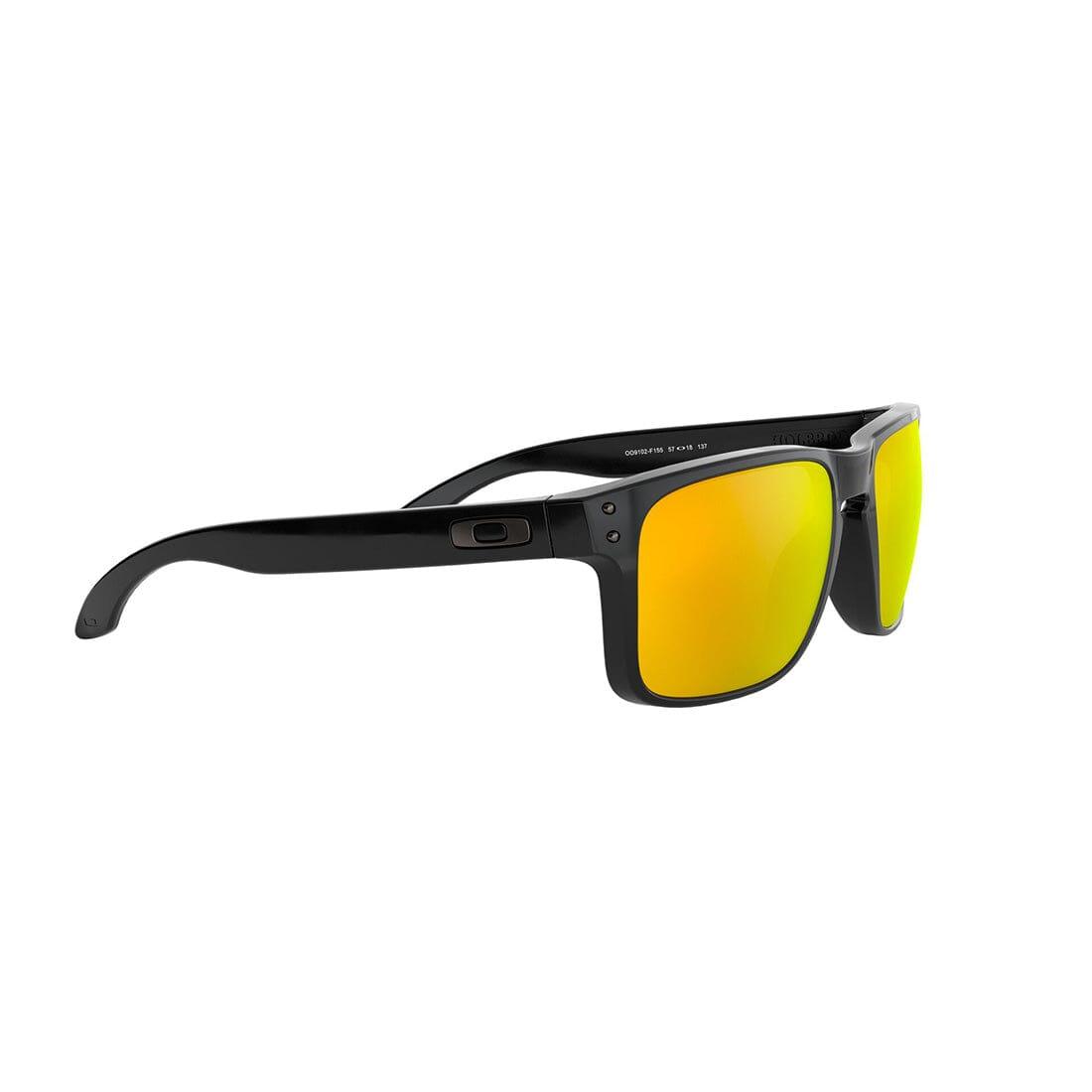 OAKLEY HOLBROOK Sunglasses Polished Black: Prizm Ruby Polarized