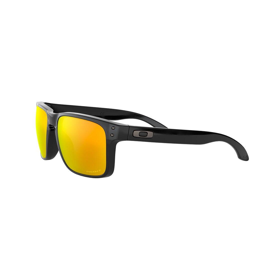 OAKLEY HOLBROOK Sunglasses Polished Black: Prizm Ruby Polarized