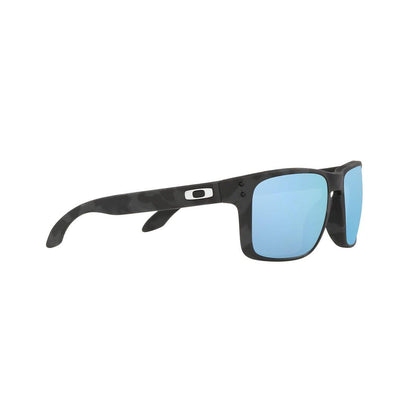 OAKLEY HOLBROOK Sunglasses Matte Black Camo: Prizm Deep Water Polarized