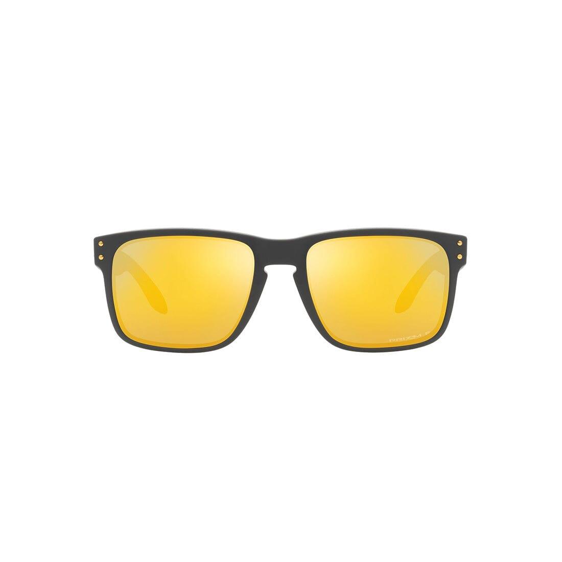 OAKLEY HOLBROOK Sunglasses Matte Carbon: Prizm 24K Polarized