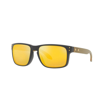 OAKLEY HOLBROOK Sunglasses Matte Carbon: Prizm 24K Polarized