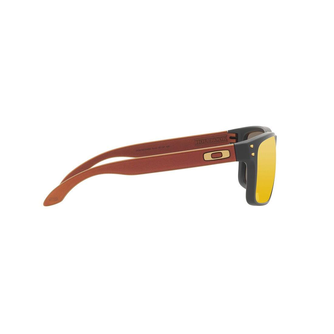 OAKLEY HOLBROOK Sunglasses Matte Carbon: Prizm 24K Polarized