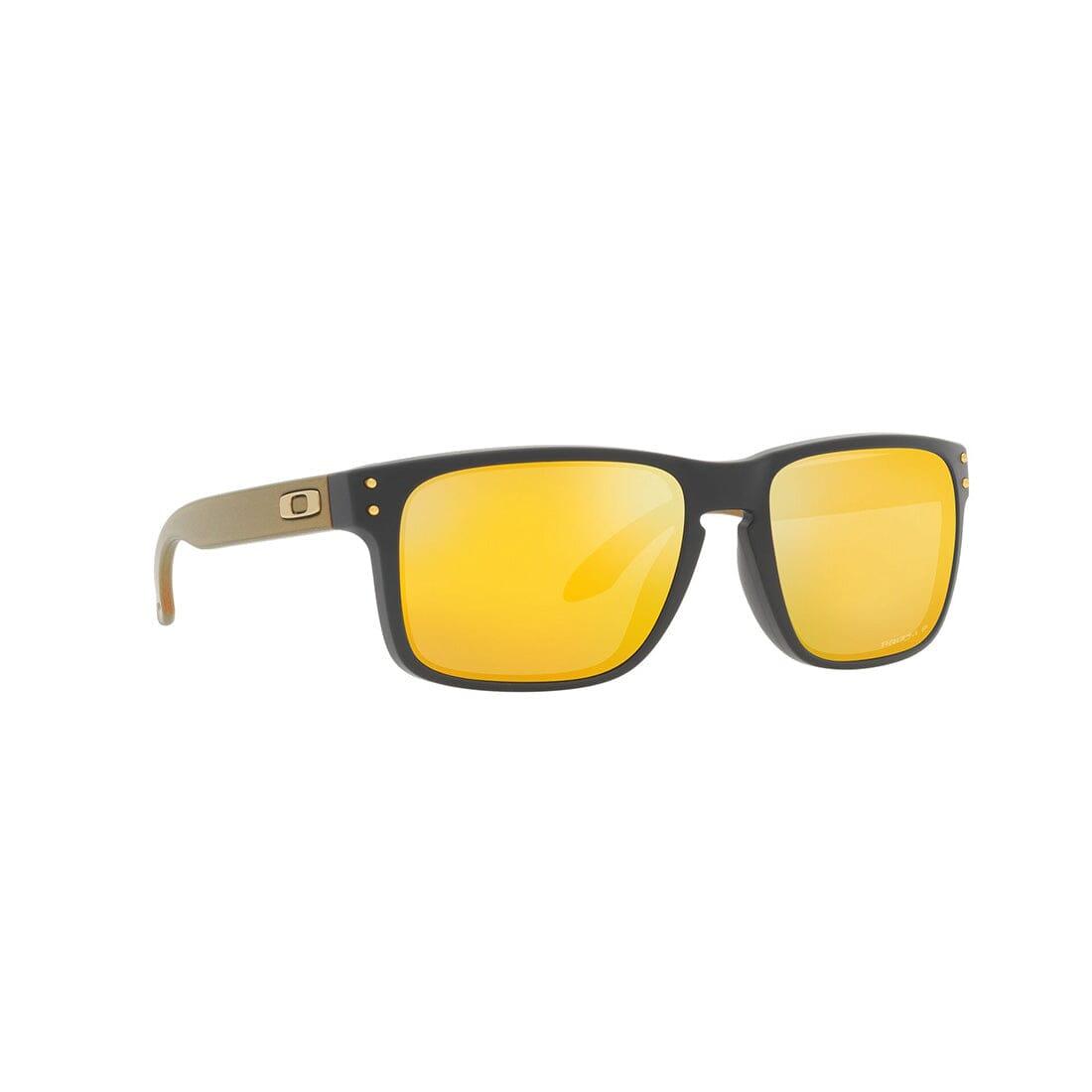 OAKLEY HOLBROOK Sunglasses Matte Carbon: Prizm 24K Polarized