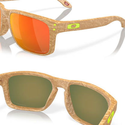 Oakley Holbrook Coalesce Collection Matte Stone Desert Tan: Prizm Ruby Polarized