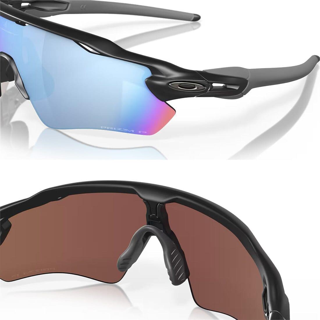 OAKLEY RADAR EV PATH Sunglasses Matte Black: Prizm Deep Water Polarized