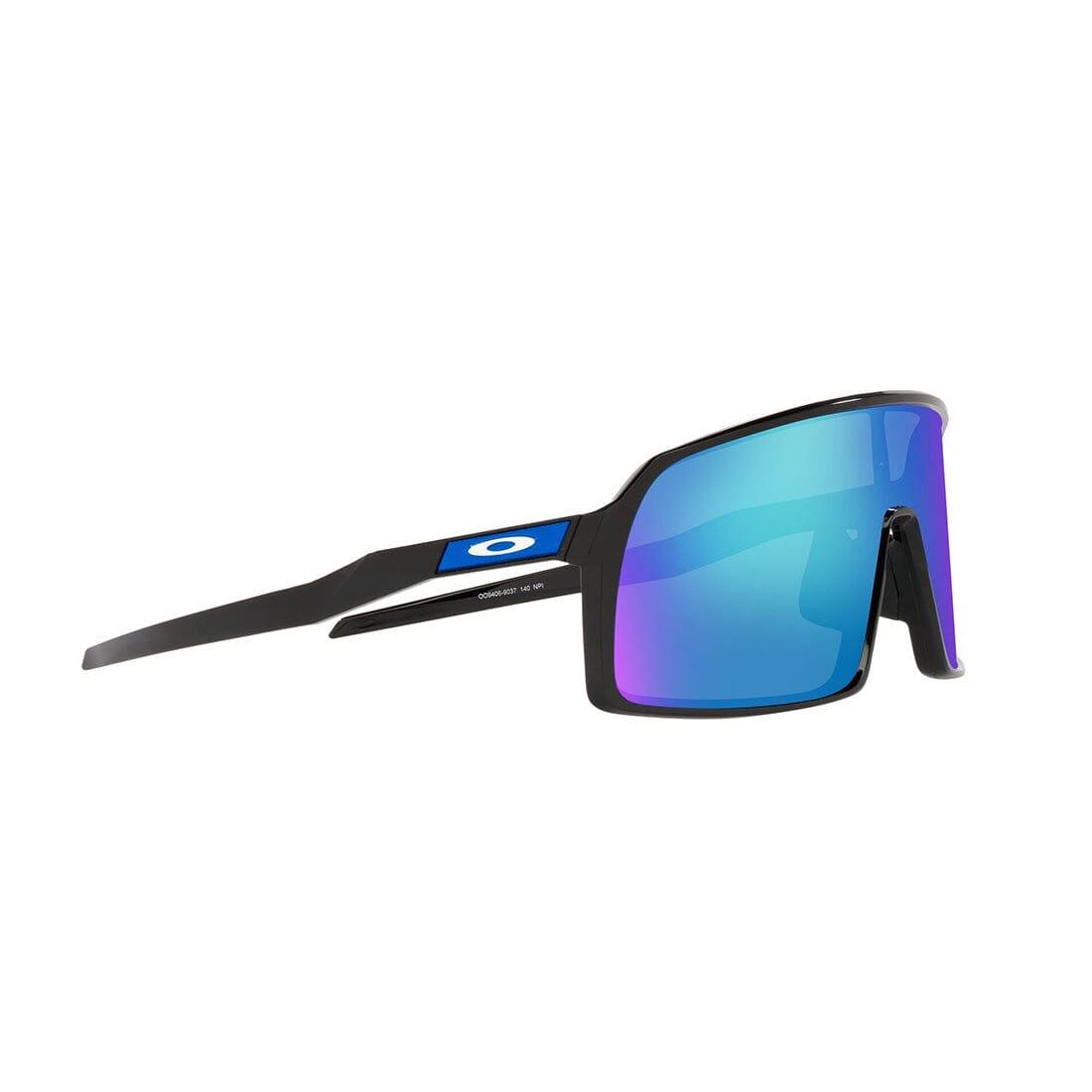 OAKLEY SUTRO Sunglasses Polished Black: Prizm Sapphire