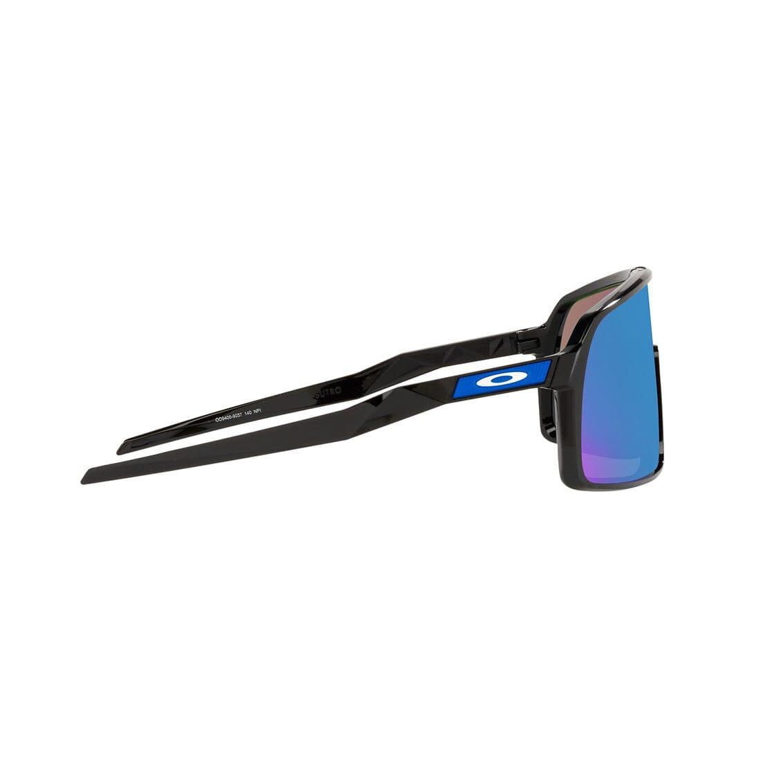 OAKLEY SUTRO Sunglasses Polished Black: Prizm Sapphire