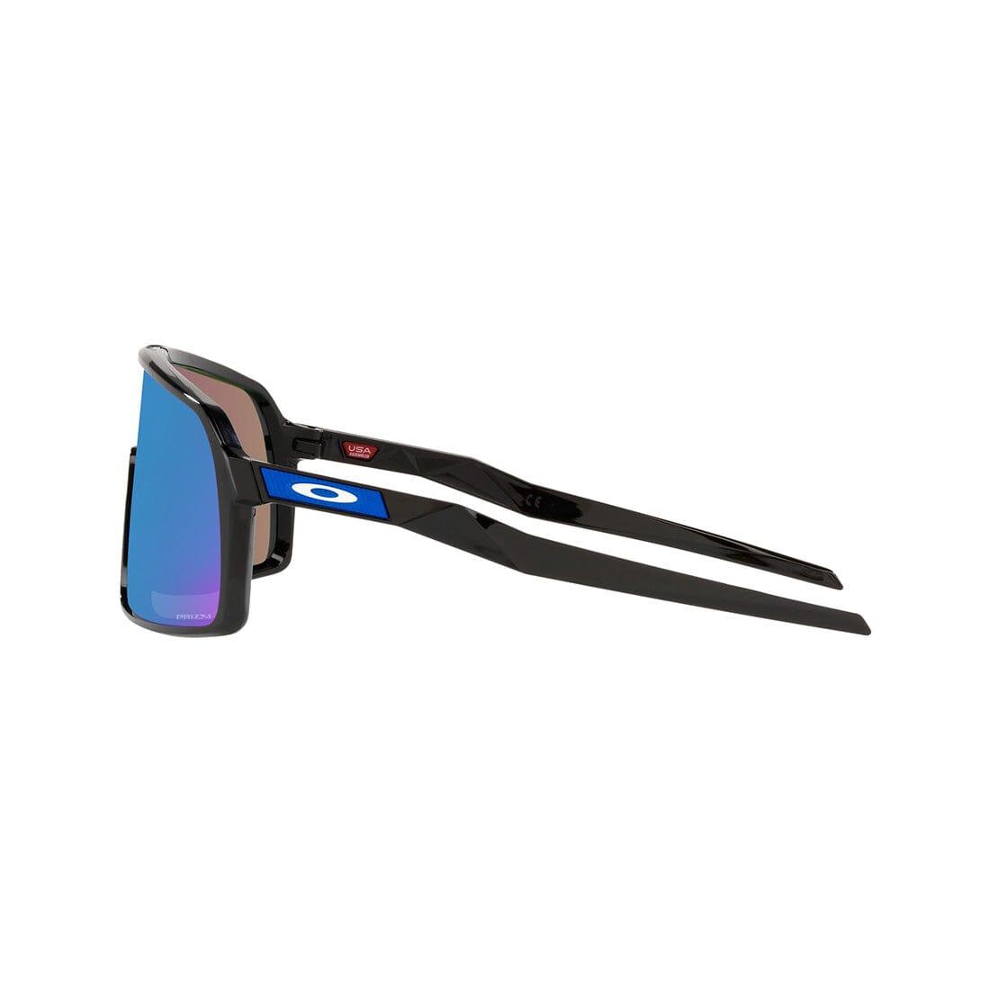 OAKLEY SUTRO Sunglasses Polished Black: Prizm Sapphire