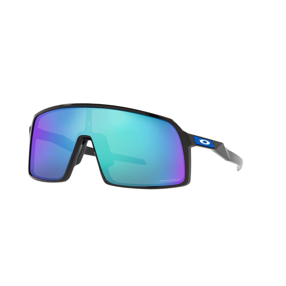 OAKLEY SUTRO Sunglasses Polished Black: Prizm Sapphire