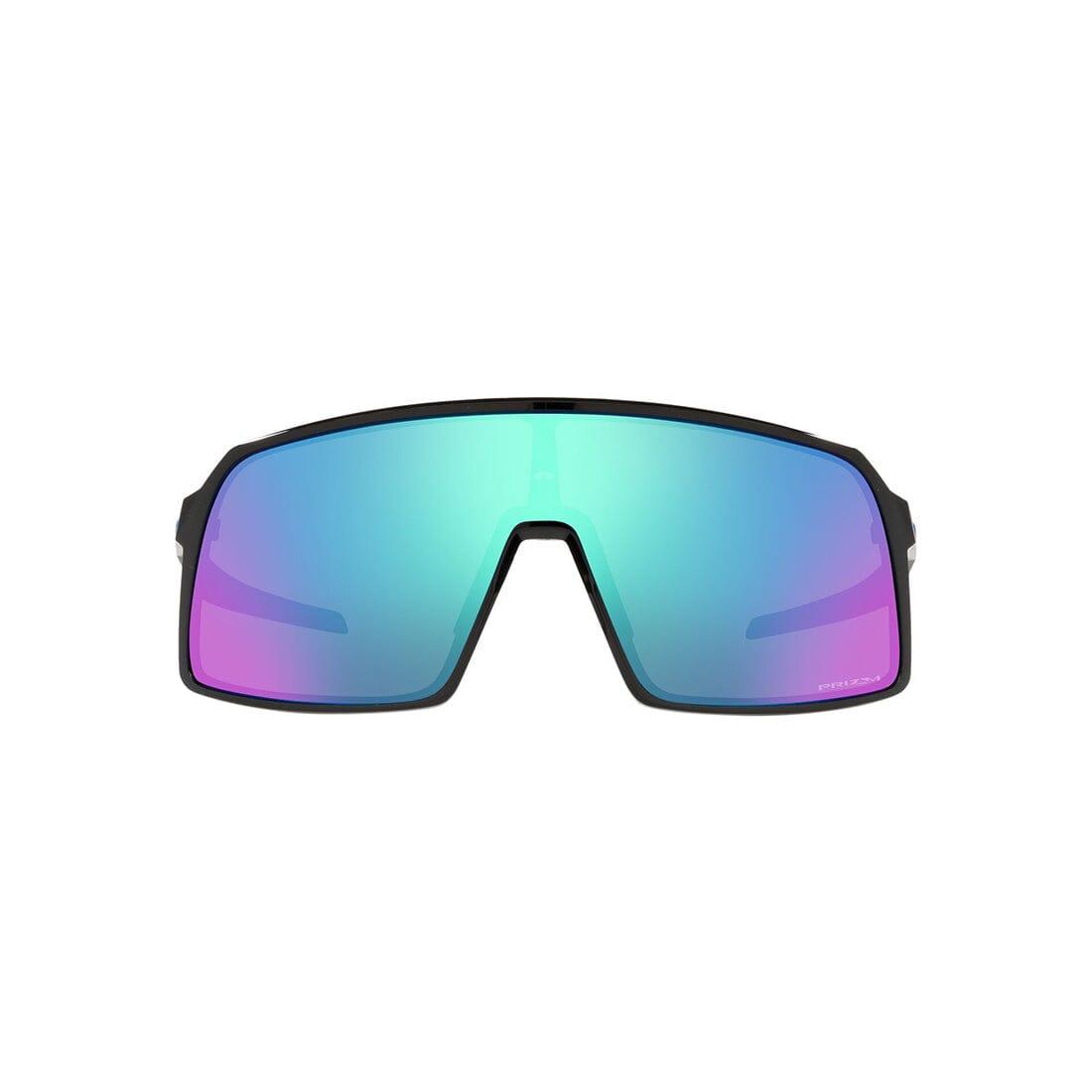 OAKLEY SUTRO Sunglasses Polished Black: Prizm Sapphire