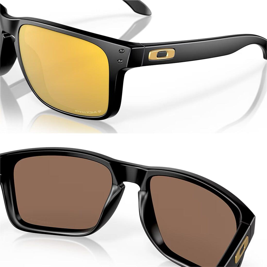 OAKLEY HOLBROOK XL Sunglasses Matte Black: Prizm 24K Polarized