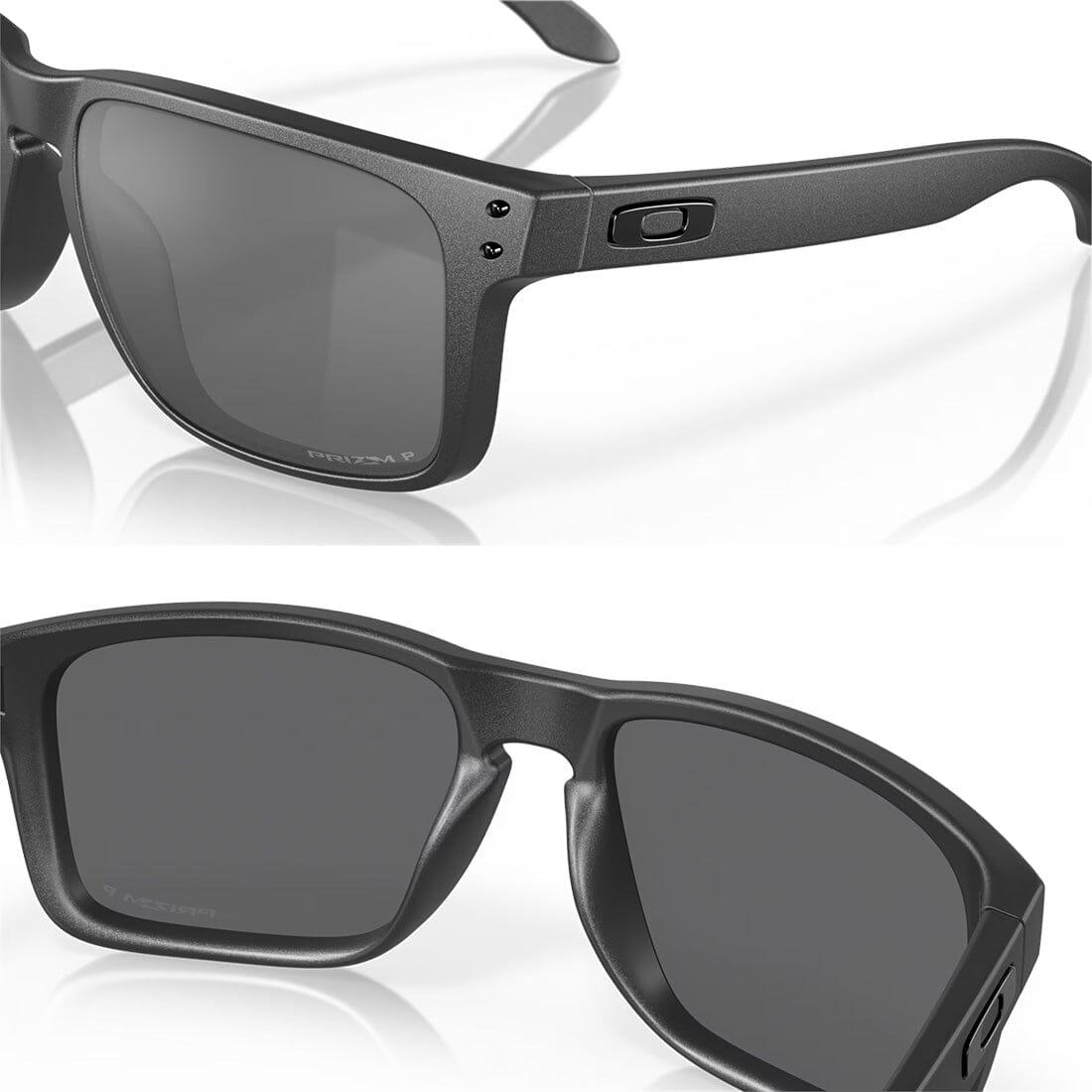 OAKLEY HOLBROOK XL Sunglasses Dark Steel Grey: Prizm Black Polarized