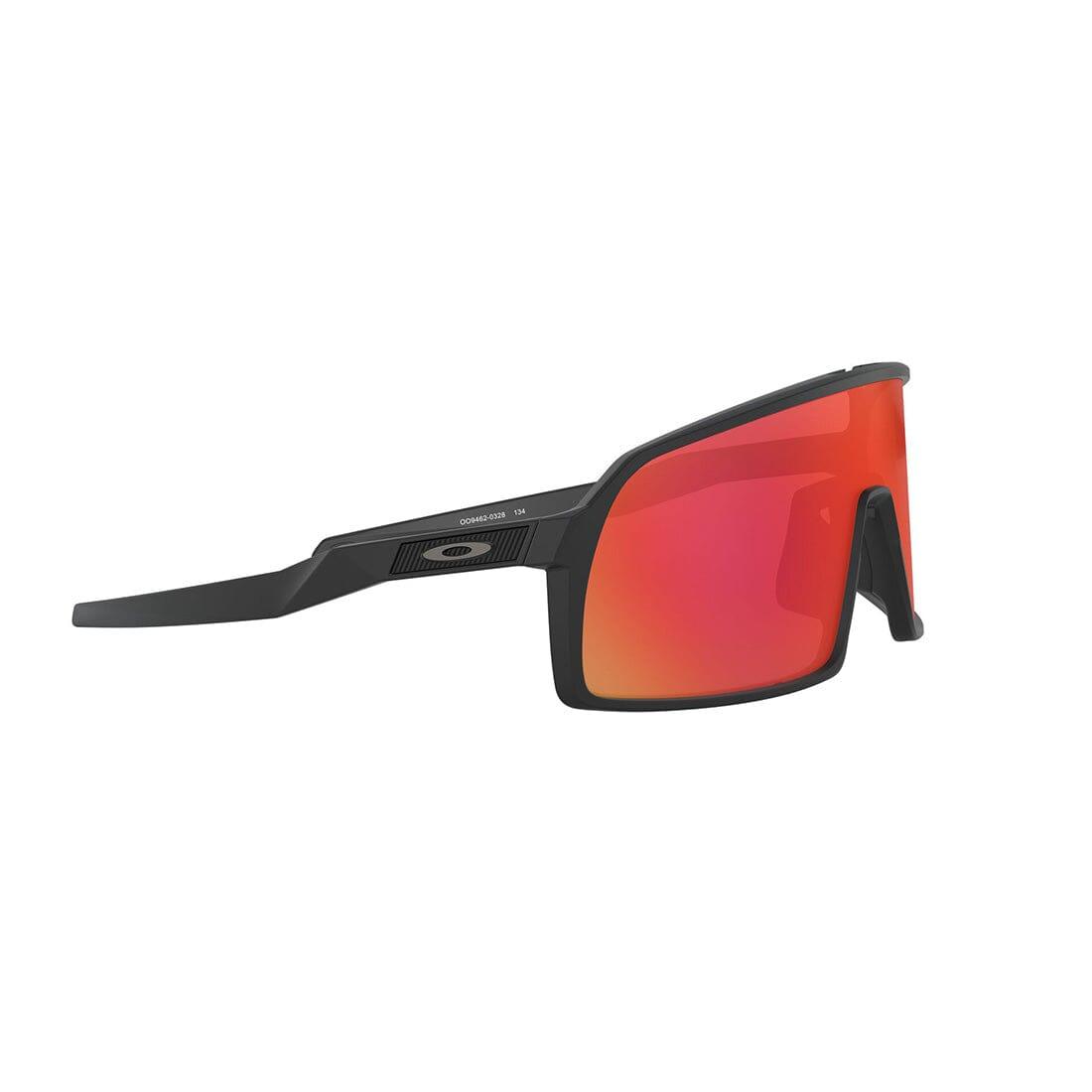 OAKLEY SUTRO S Sunglasses Matte Black: Prizm Trail Torch