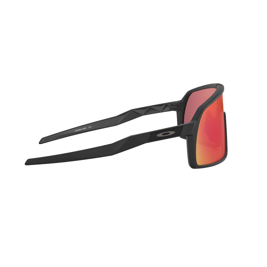 OAKLEY SUTRO S Sunglasses Matte Black: Prizm Trail Torch