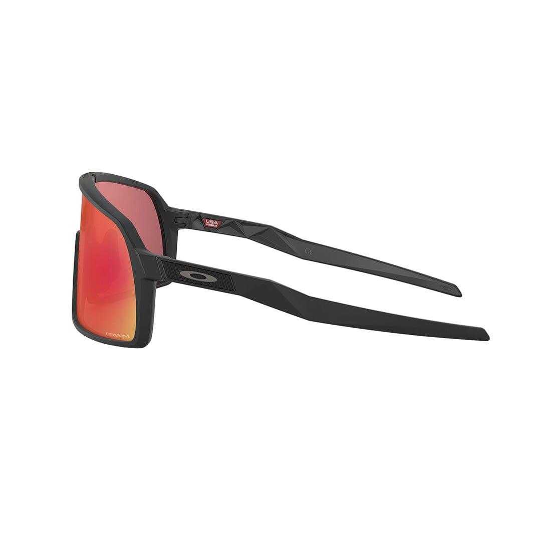 OAKLEY SUTRO S Sunglasses Matte Black: Prizm Trail Torch