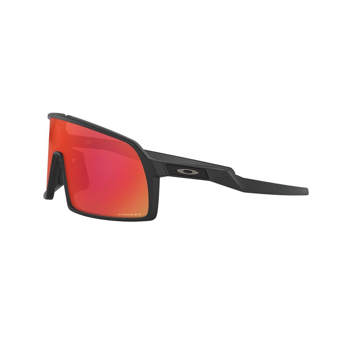 OAKLEY SUTRO S Sunglasses Matte Black: Prizm Trail Torch