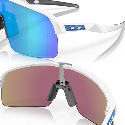 Oakley SUTRO Lite Sunglasses Matte White: Prizm Sapphire