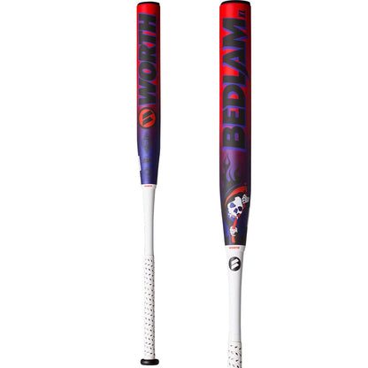 2024 Worth Bedlam Gamer 13.5" XL SSUSA Senior Softball Bat: WSS4BEDL