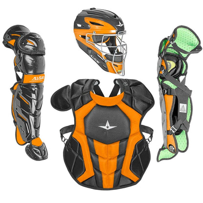 All-Star S7 Axis Elite (Ages 12-16) Two-Tone Catcher's Kit NOCSAE Approved: CKCC1216S7XTT