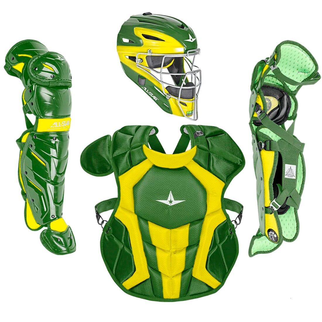 All-Star S7 Axis Elite (Ages 12-16) Two-Tone Catcher's Kit NOCSAE Approved: CKCC1216S7XTT