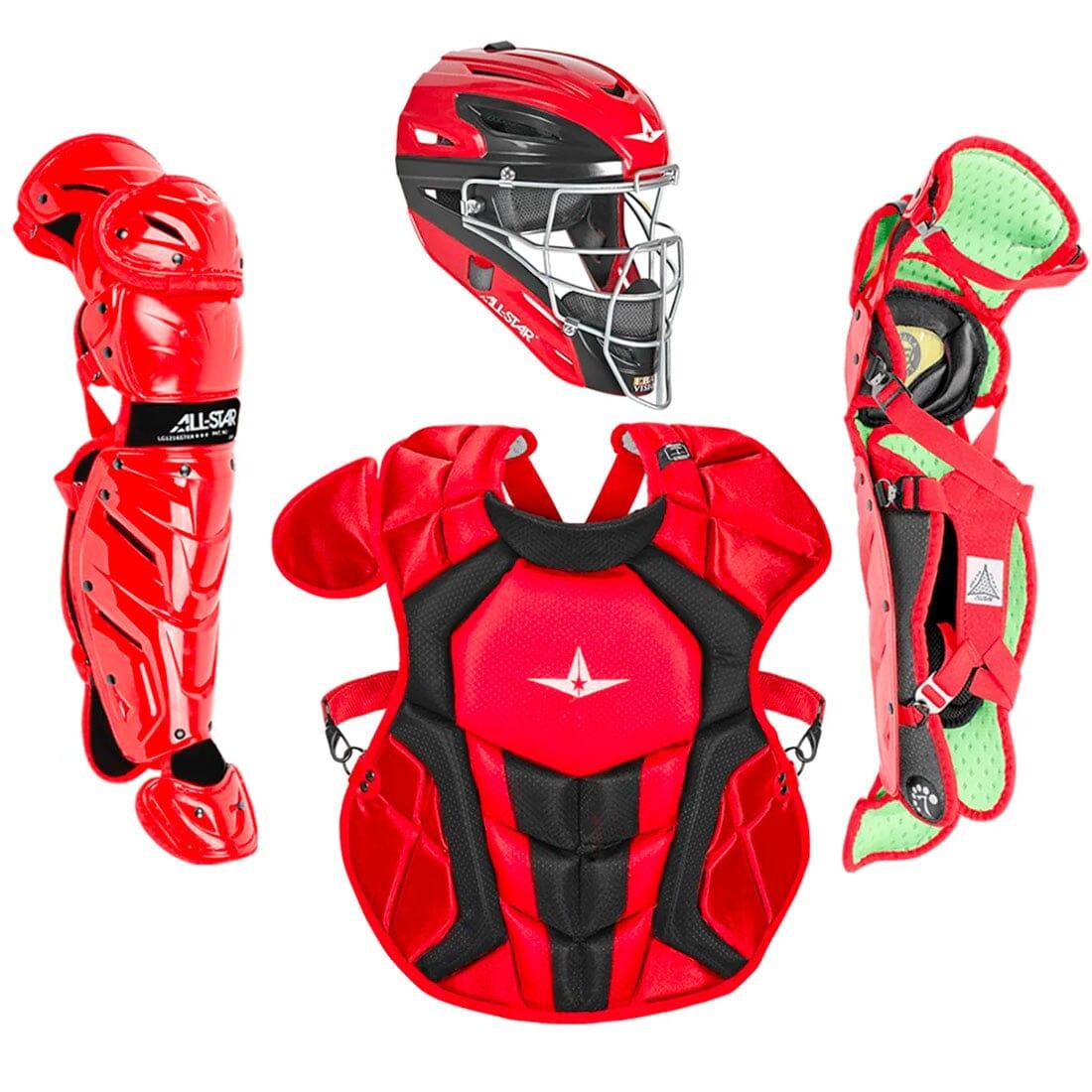 All-Star S7 Axis Elite (Ages 12-16) Two-Tone Catcher's Kit NOCSAE Approved: CKCC1216S7XTT