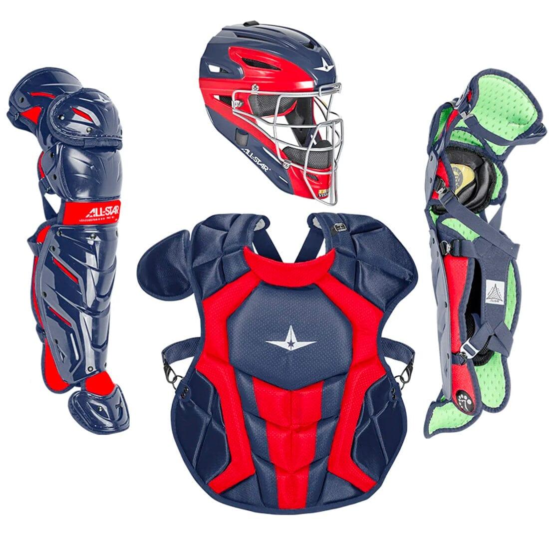 All-Star S7 Axis Elite (Ages 9-12) Two-Tone Catcher's Kit NOCSAE Approved: CKCC912S7XTT