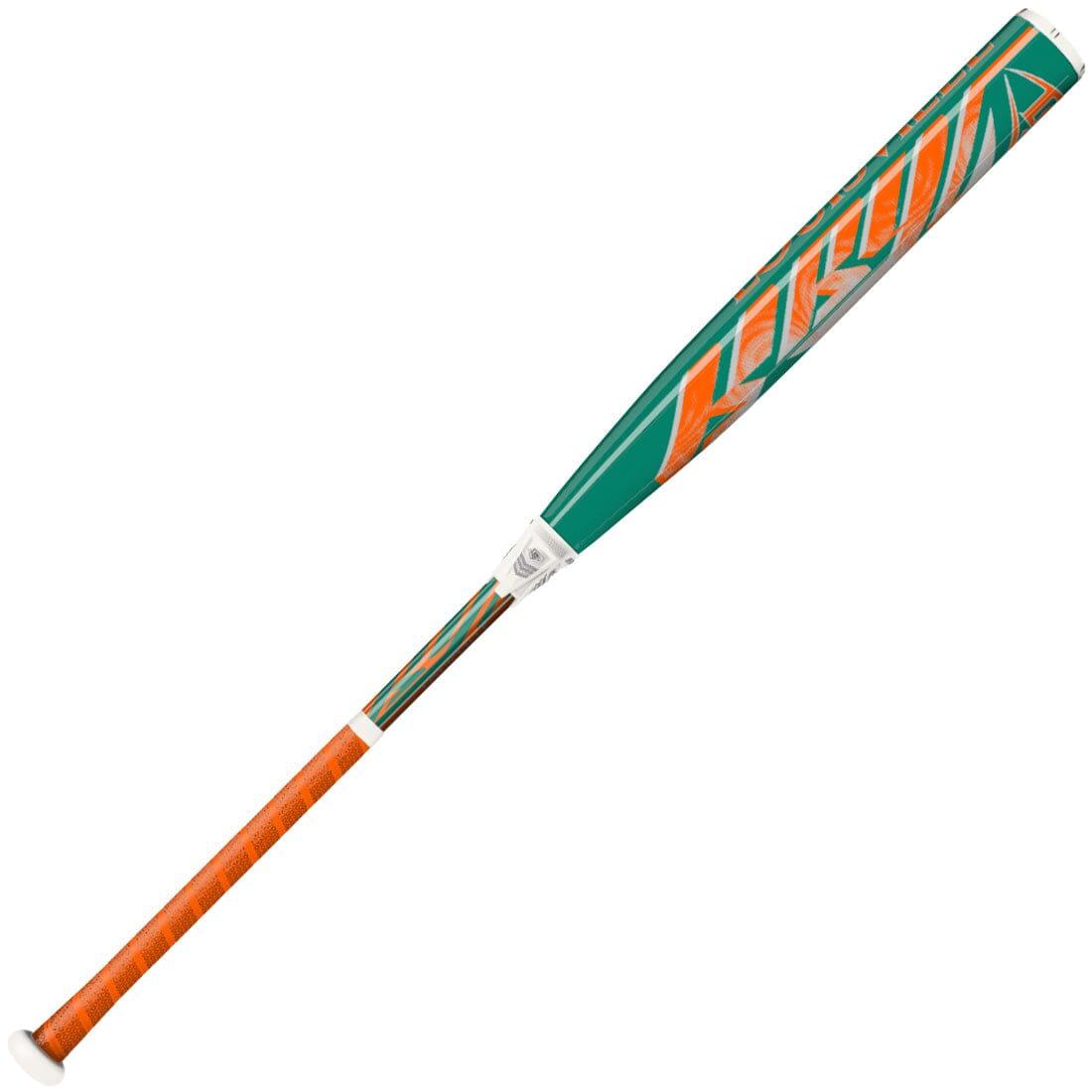 Custom Teal and Orange Louisville Slugger Kryo Fastpitch Softball Bat