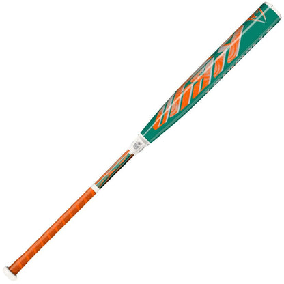 Custom Teal and Orange Louisville Slugger Kryo Fastpitch Softball Bat